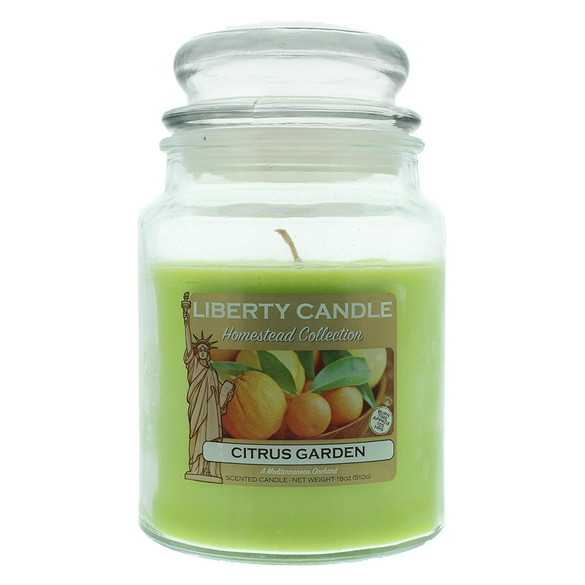 Liberty Candle, Homestead Collection Citrus Garden, Zitrusgarten, Duftkerze, 510 g