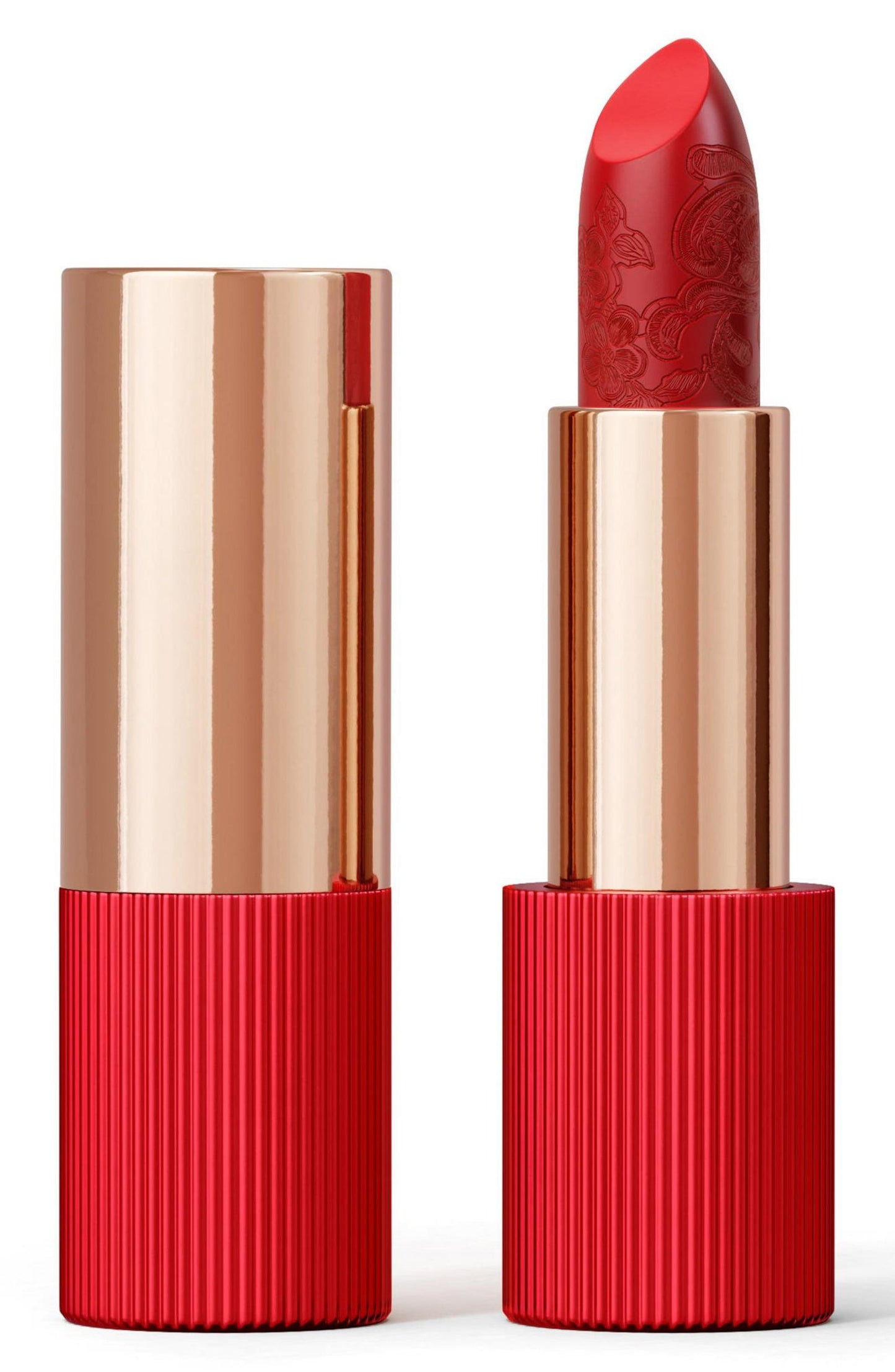 La Perla La Perla, Matte Silk, Matte Seide, Creme-Lippenstift, 105, Mohnrot, 3.5 g Regular
