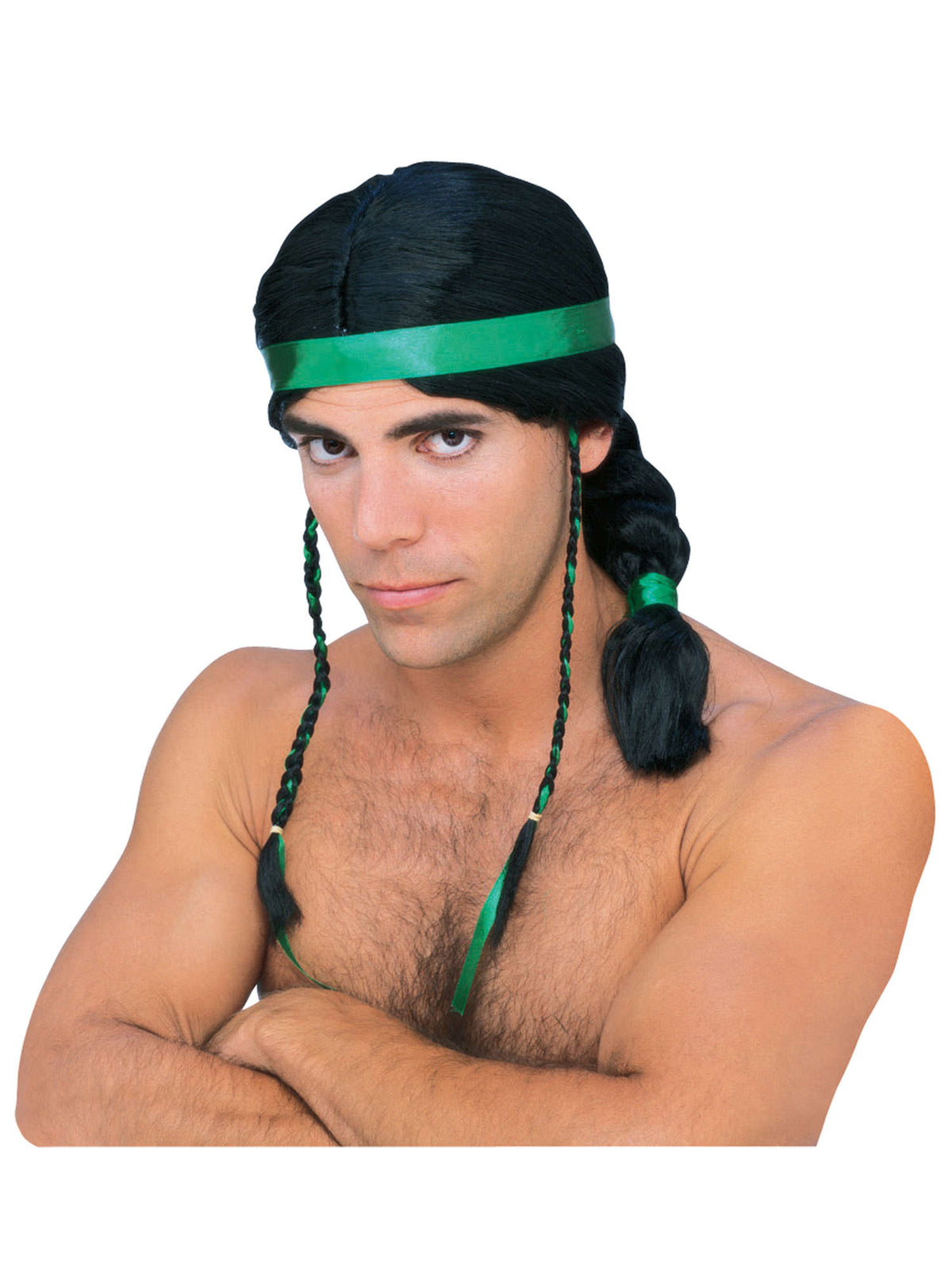 Rubies NATIVE AMERICAN MALE-BK Perücke