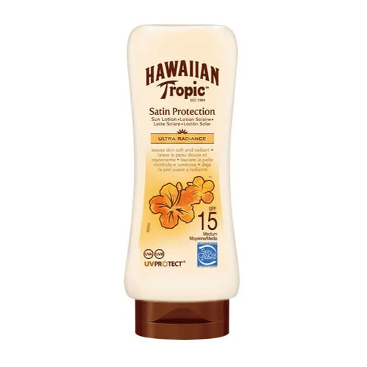 HAWAIIAN TROPIC HAWAIIAN TROPIC Satin Protection Ultra Radiance Sun Lotion SPF 15 180 ml Bodylotion