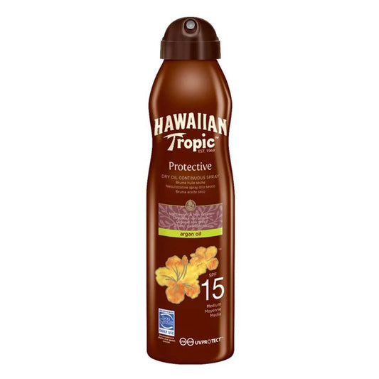 HAWAIIAN TROPIC HAWAIIAN TROPIC Dry Argan Oil Sonnenschutz SPF 15 177 ml Kosmetik