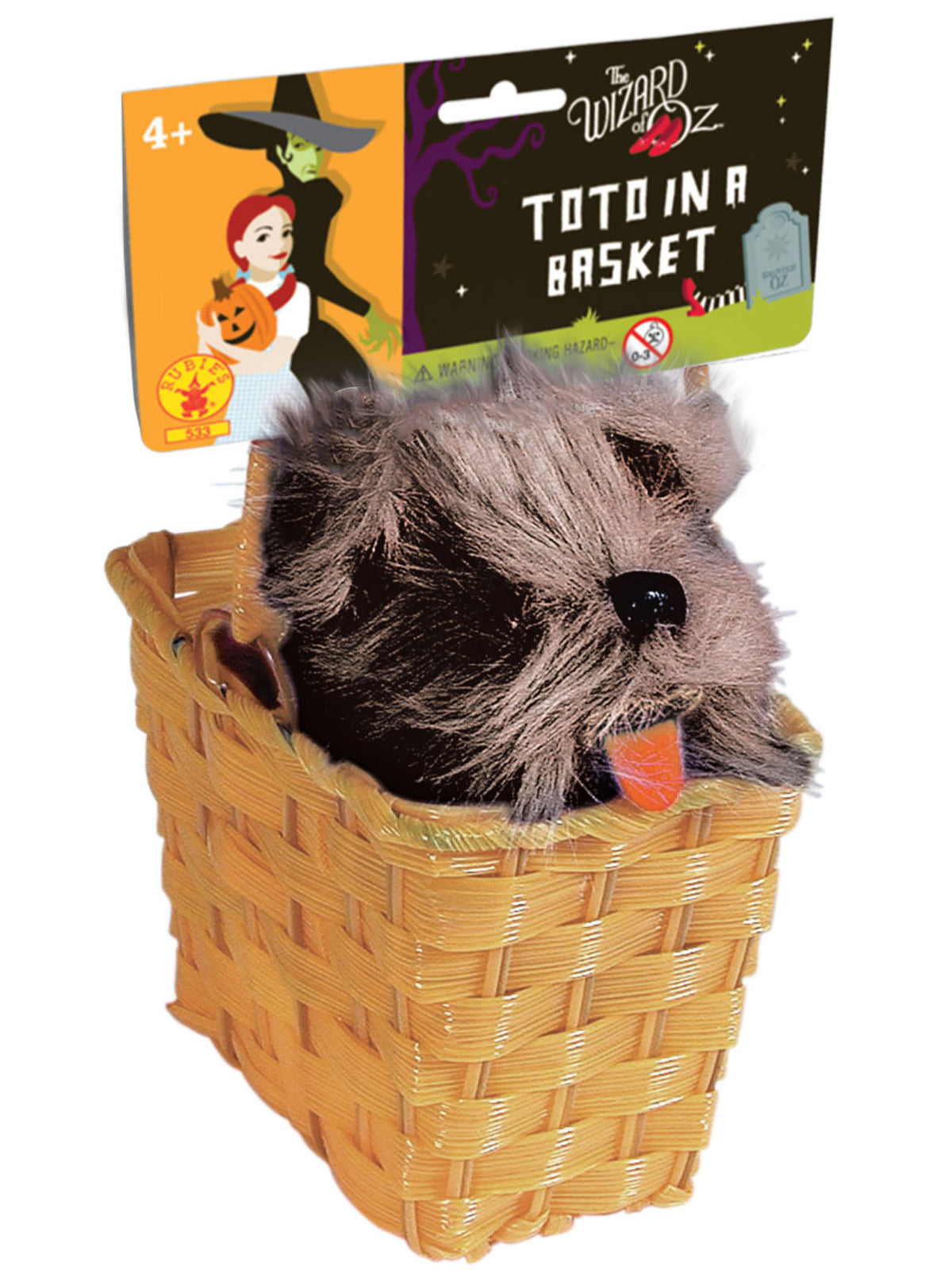 Rubies Toto In Basket - Wizard Of Oz Kostümzubehör