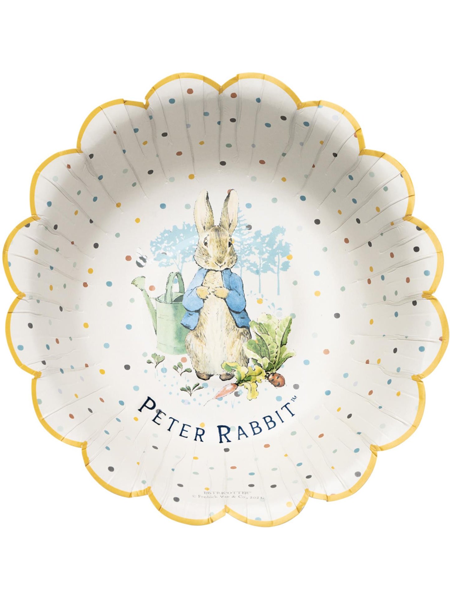Smiffys Peter Rabbit Classic Tableware Party Bowls x8 PG