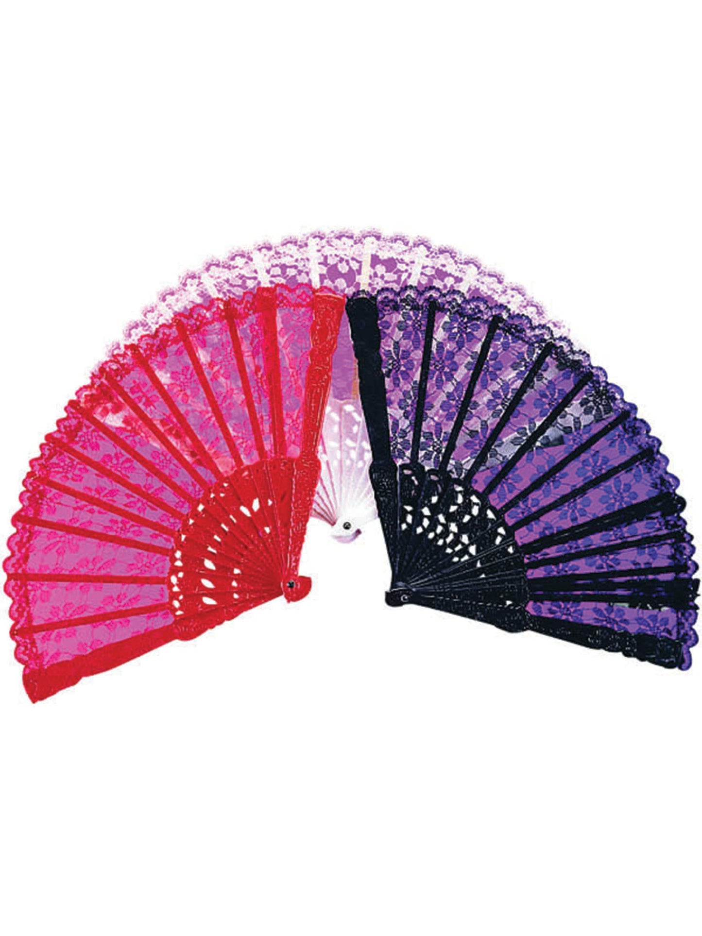 Rubies LARGE LACE FAN Kostümzubehör