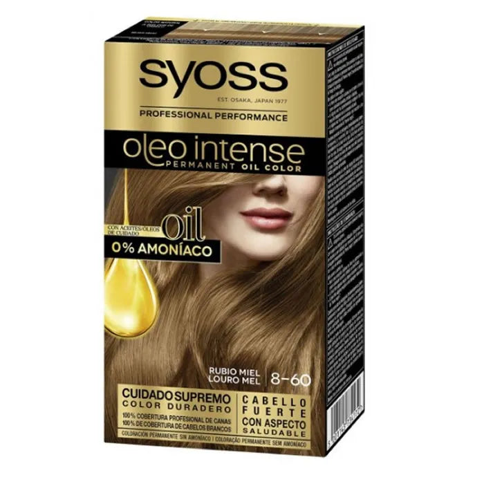 SYOSS SYOSS Oleo Intense Permanente Haarfarbe 8-60 Honey Blonde Blondton