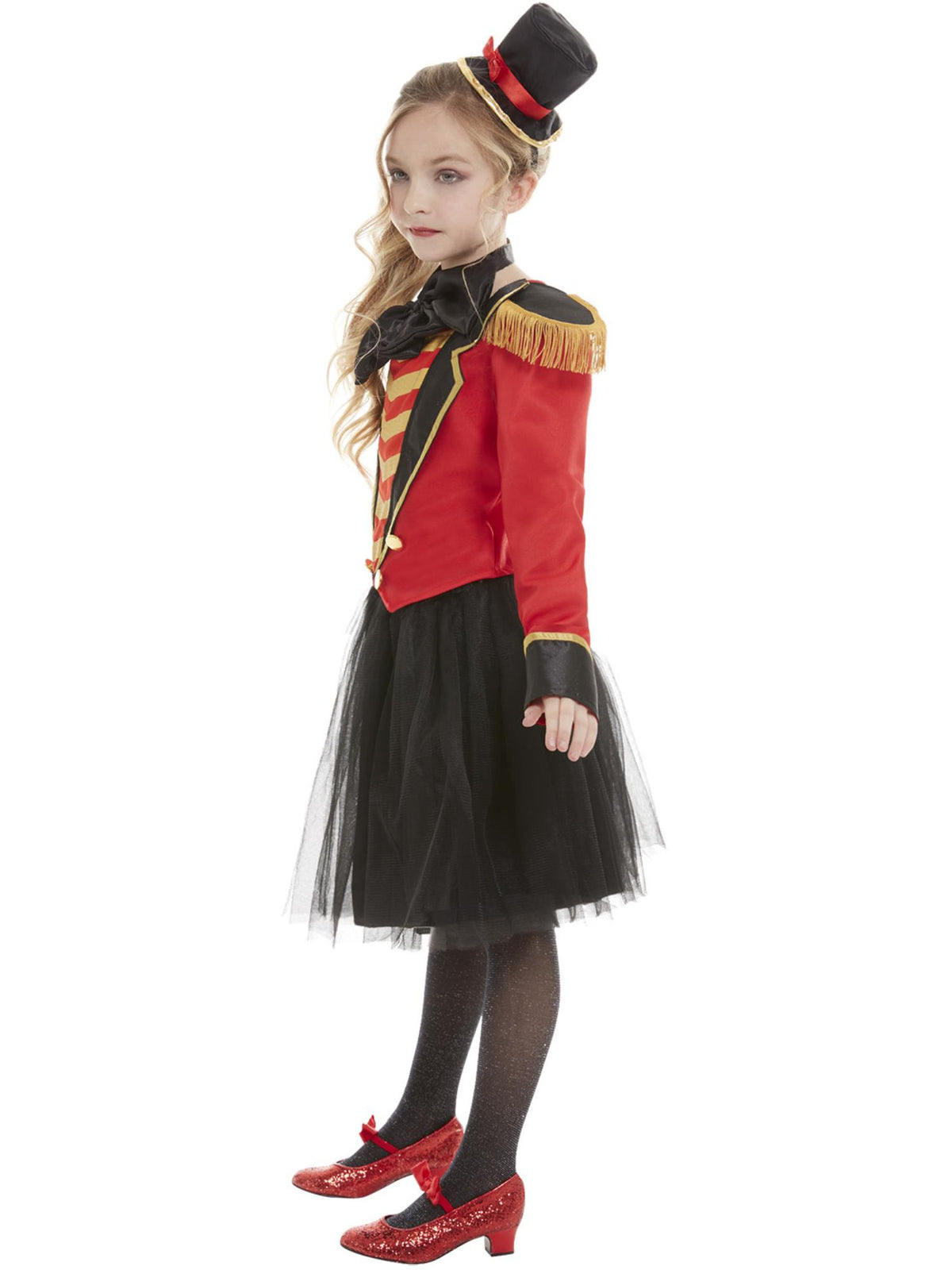 Smiffys Deluxe Ringmaster Costume, Red CS für Mädchen