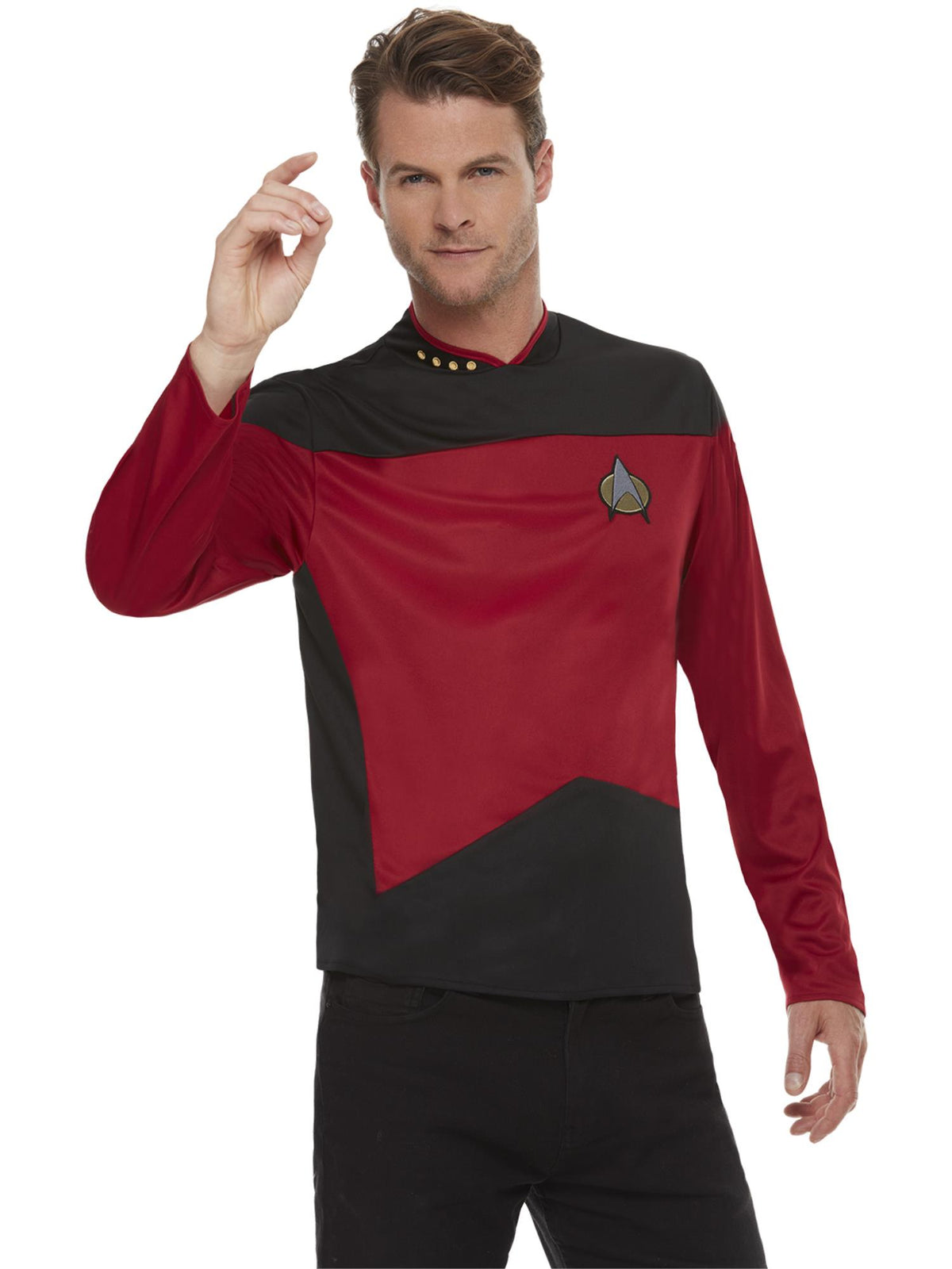 Smiffys MOVIETV Star Trek, The Next Generation Command Uniform, Ma CS für Herren