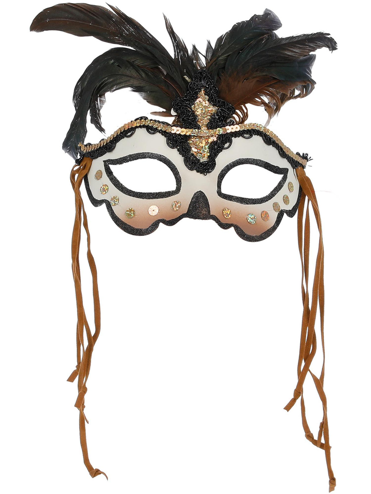 Smiffys Voodoo Priestess Eyemask für Damen