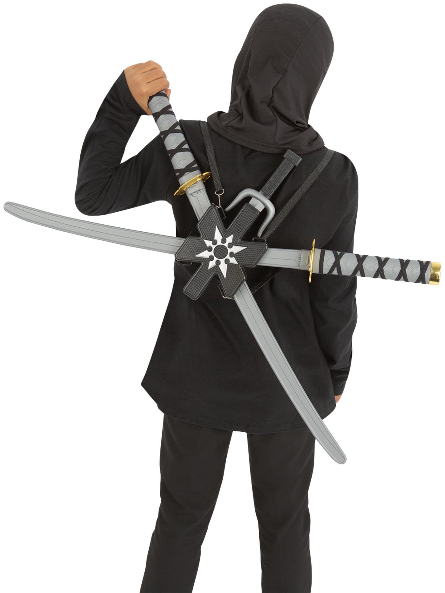 Smiffys Ninja Assassin Back Pack für Unisex