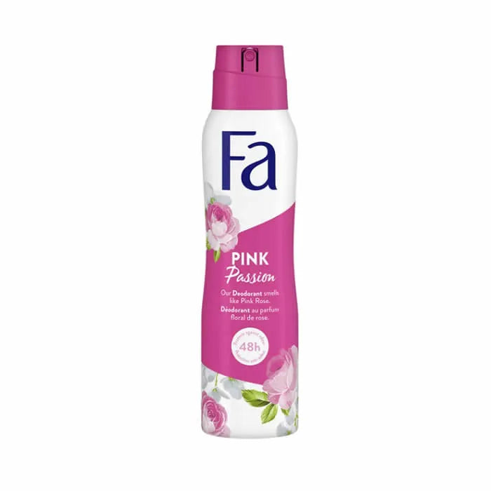 FA FA Pink Passion Deodorant Spray 150 ml Deo für Damen Frische und Schutz