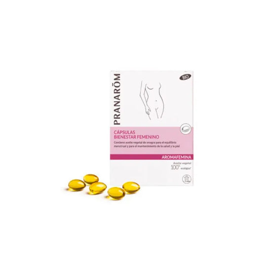 PRANARÔM PRANARÔM Aromafemina Evening Primrose 30 Kapseln für Frauen Kosmetik