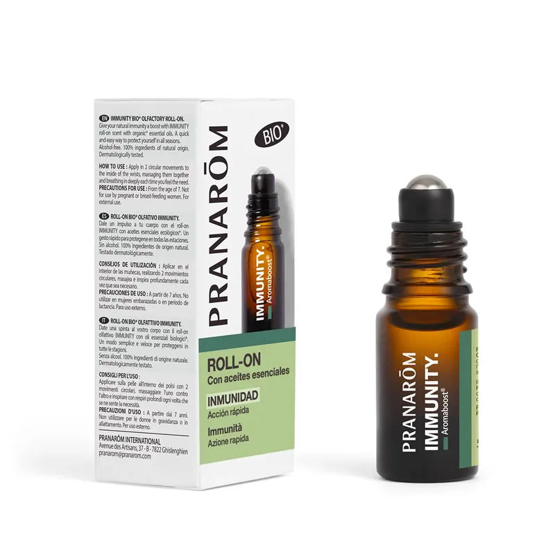 PRANARÔM PRANARÔM Aromaboost Immunität Roll-On 5 ml zur Anwendung Kosmetik