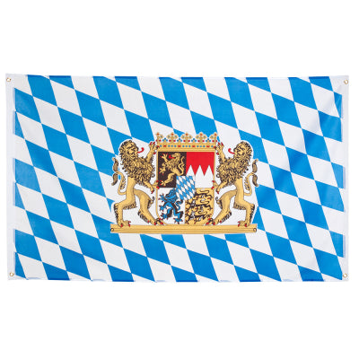 Boland Oktoberfest Bayern Fahne aus Polyester 90x150cm