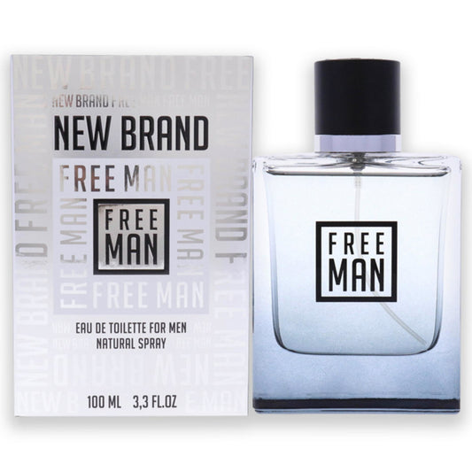 New Brand New Brand, Free Man, Eau de Toilette, Für Männer, 100 ml Regular