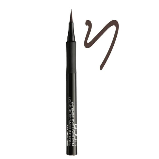 GOSH GOSH Intense Eyeliner Pen 03 Brown brauner Eyeliner Stift präzise Linien
