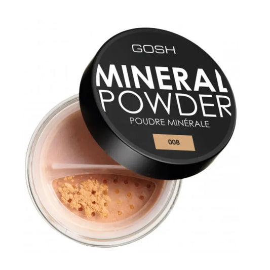GOSH GOSH Mineralpuder 008 Tan 8 g natürlicher Farbton Puder Make-up