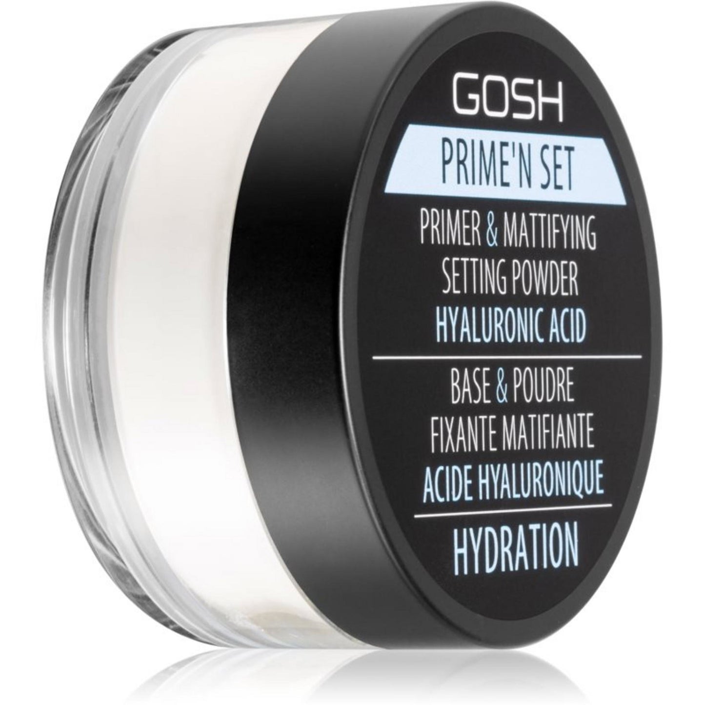 Gosh Gosh, Prime'N Set, Vegan, Primer & Setting Powder, Loses Fixierpuder, 002, Banane, 7 g Regular