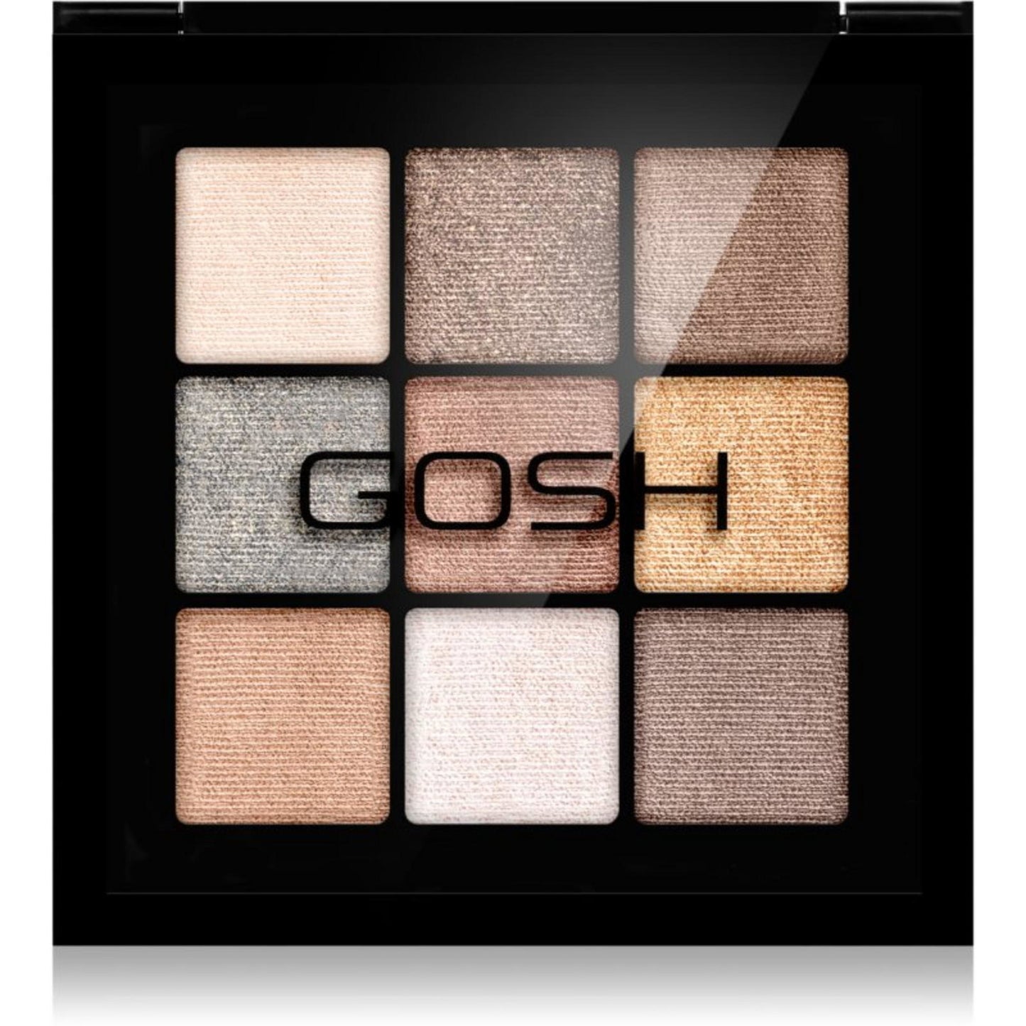 Gosh, Eyedentity, Lidschattenpalette, 003, Sei glücklich, 9 Schattierungen, 8 g