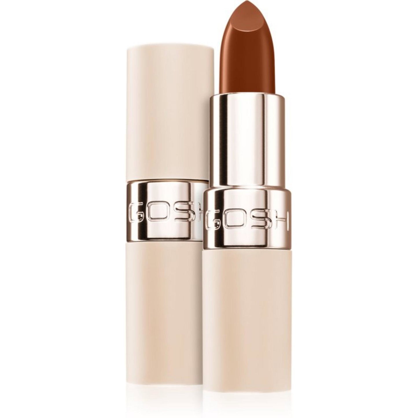 Gosh Gosh, Luxury Nude Lips, Vegan, Creme-Lippenstift, 005, Nackt, 3.5 g Regular