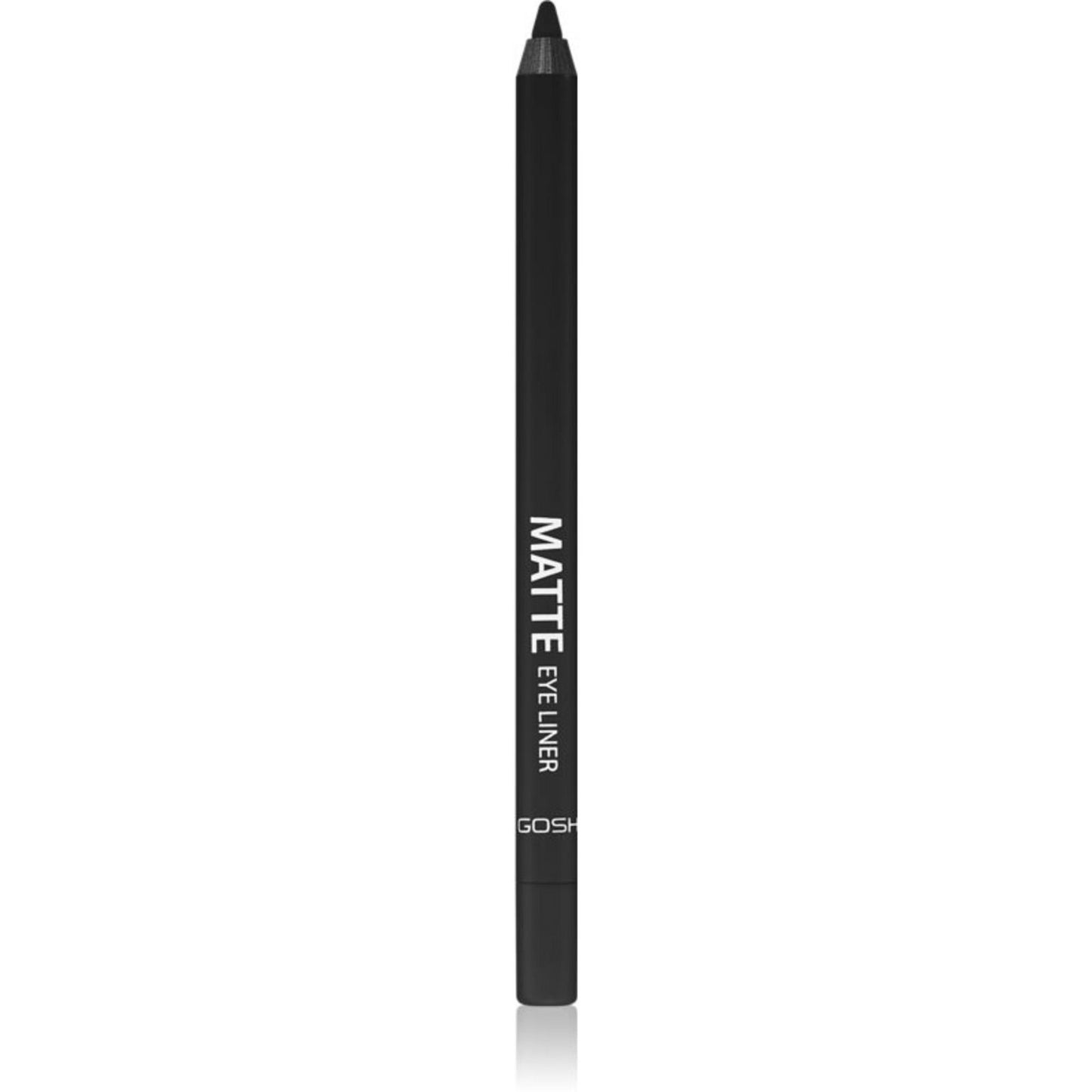 Gosh Gosh, Eyeliner Pencil, Rein vegan, Eyeliner, Matt, Flüssiger Eyeliner, 002, Matt Black, 1.2 g Regular