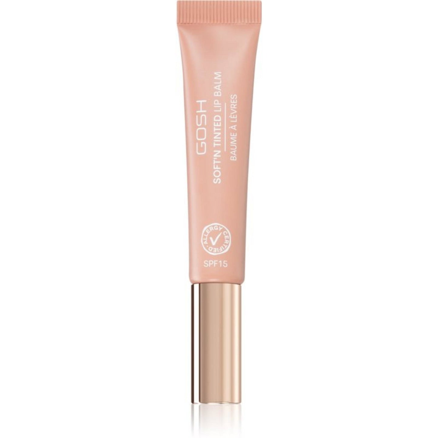 Gosh Gosh, Soft'n Tinted, Lippenbalsam, 002, Nougat, SPF 15, 8 ml Regular