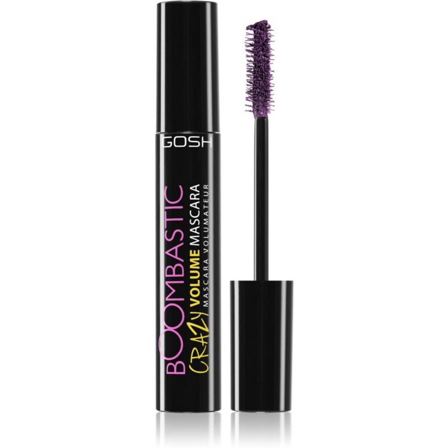 Gosh Gosh, Boombastic Crazy, Vegan, Länge und Volumen, Wimperntusche, 006, Staubiger Violett, 13 ml Regular