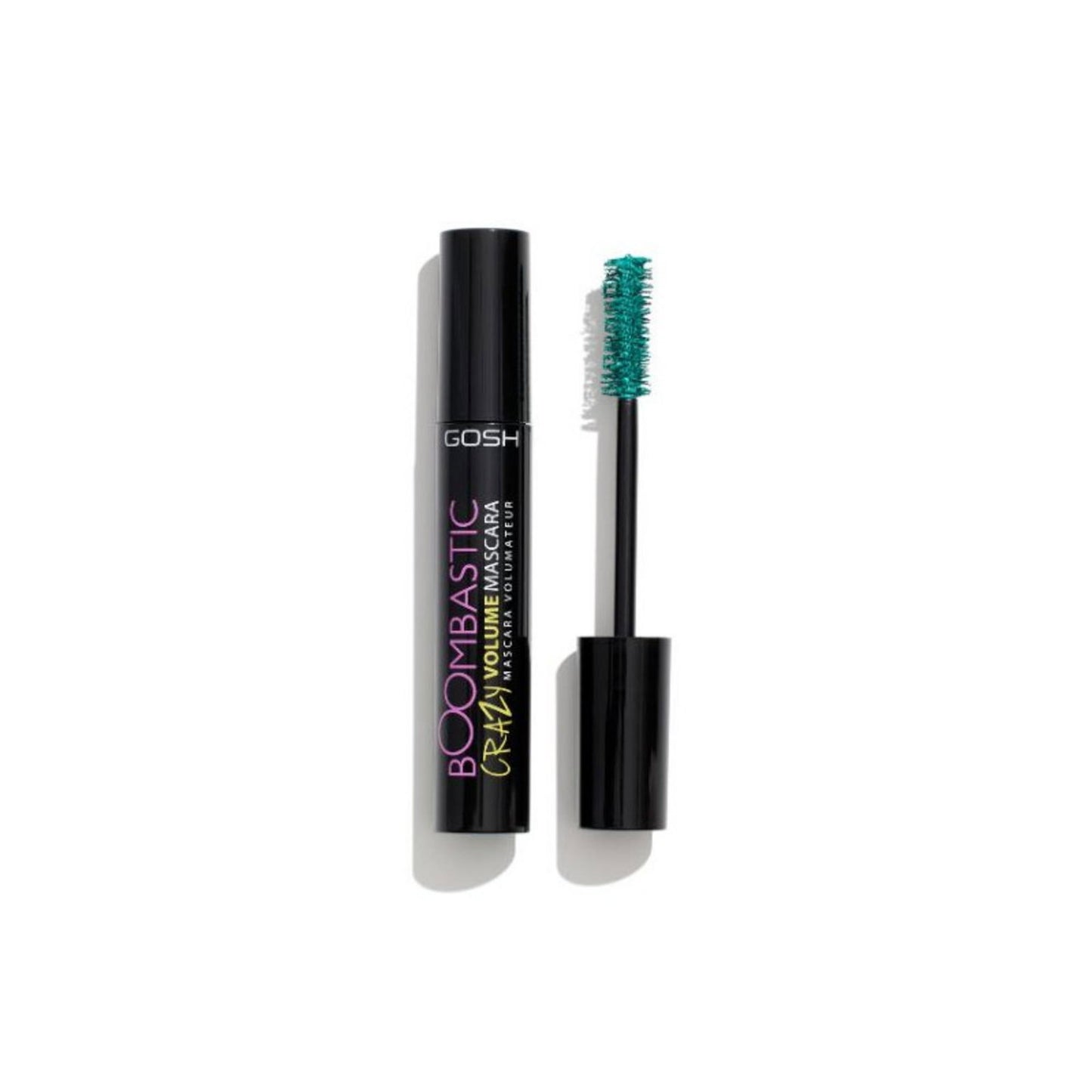 Gosh Gosh, Boombastic Crazy, Volumenverstärkend, Wimperntusche, 007, Grün, 13 ml Regular