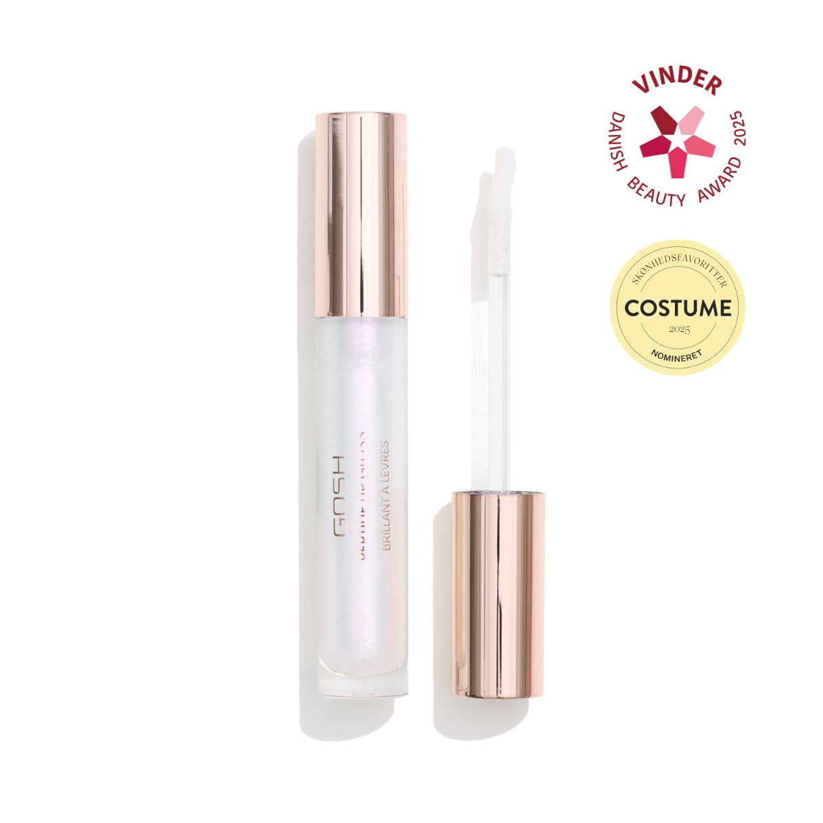 GOSH Peptide Lip Gloss 001 Diamond 7 ml