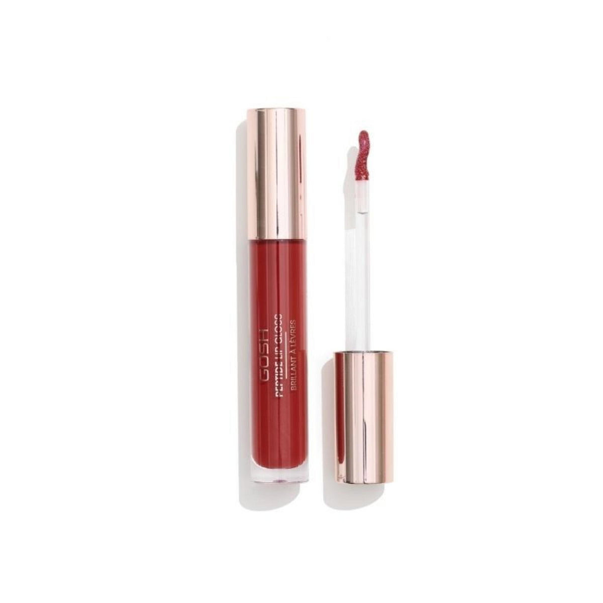 Gosh, Peptide, allergie-zertifiziert, Super glänzend, Lipgloss, 005, Kirsche, 7 ml