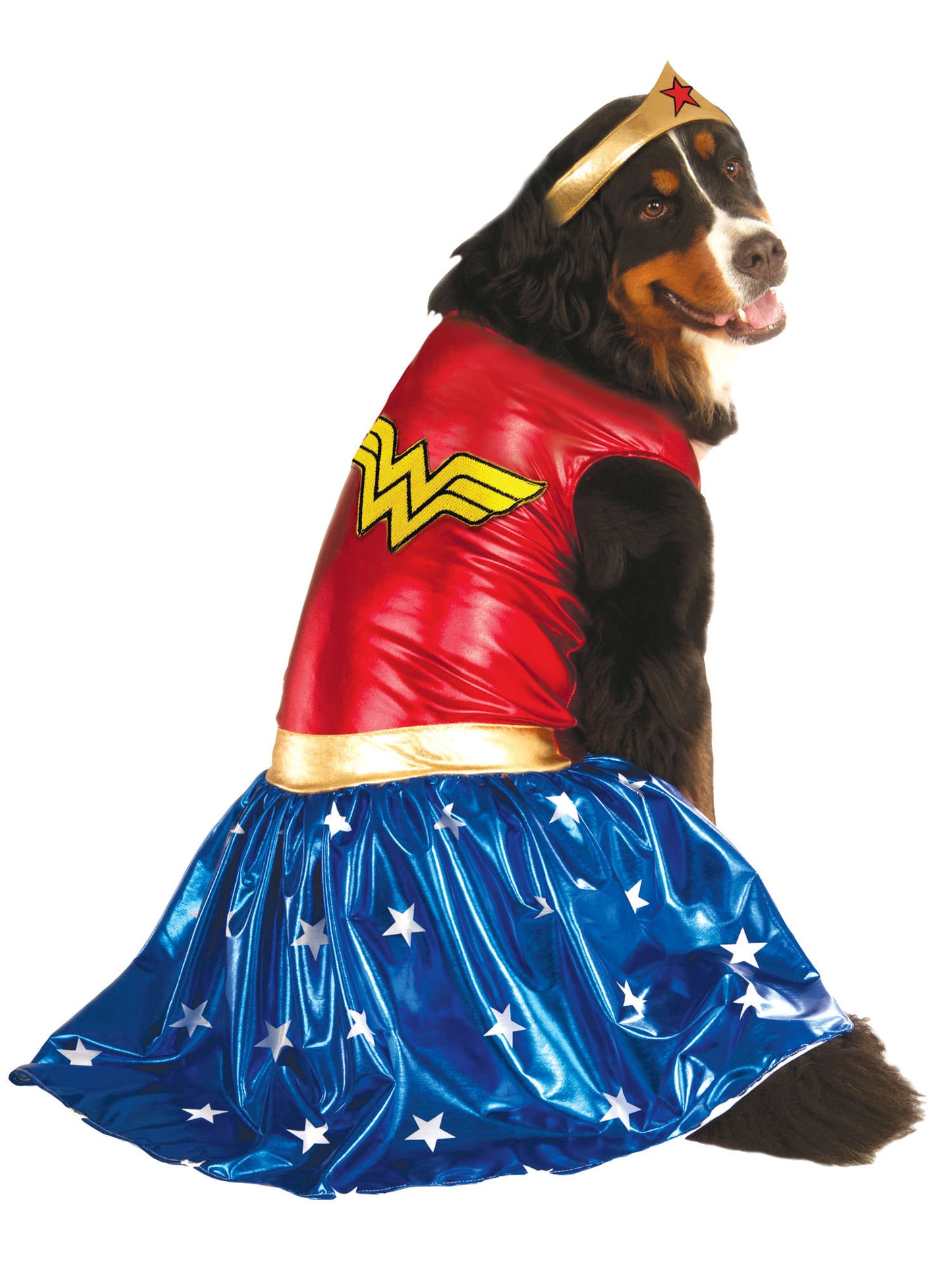 Rubies Wonder Woman Haustierkostüm für Haustiere, Pet Kleid und Headpiece