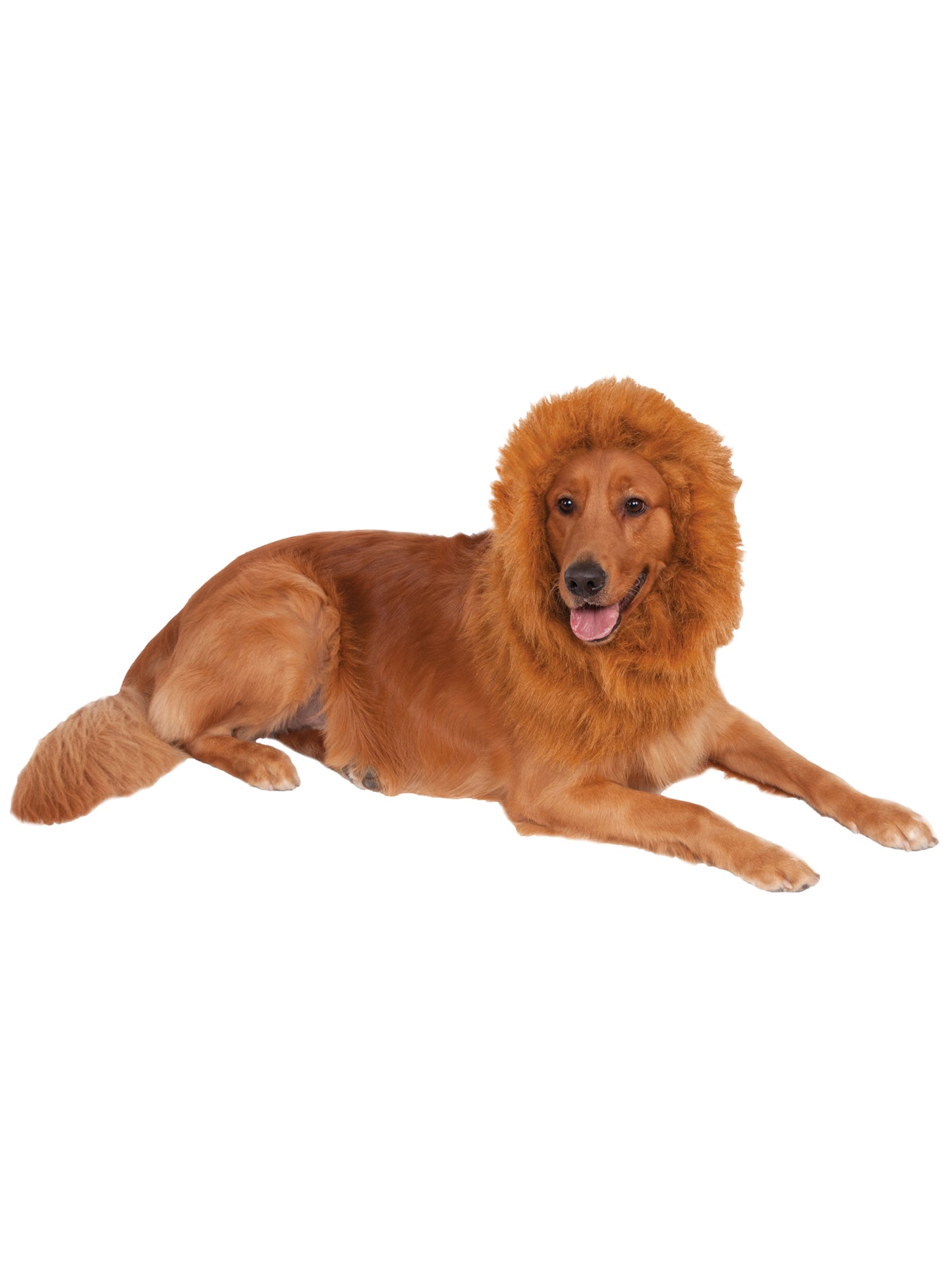 Rubies Lion's Mane Haustierkostüm Löwenmähne mit Kordelzug