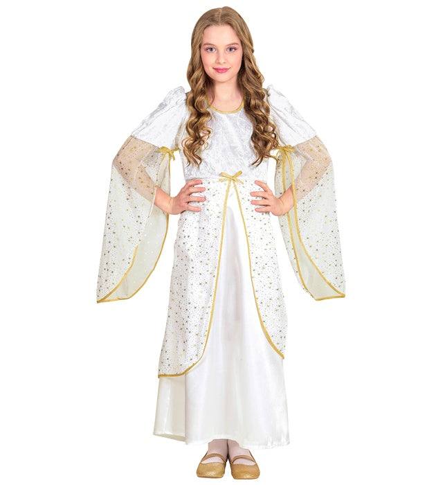 ENGEL-Kleid in elegantem Design für Fasnacht und Karneval