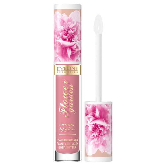 Eveline Cosmetics Eveline Cosmetics, Flower Garden, Glänzend, Lipgloss, 01, Delicate Rose, 4.5 ml Regular