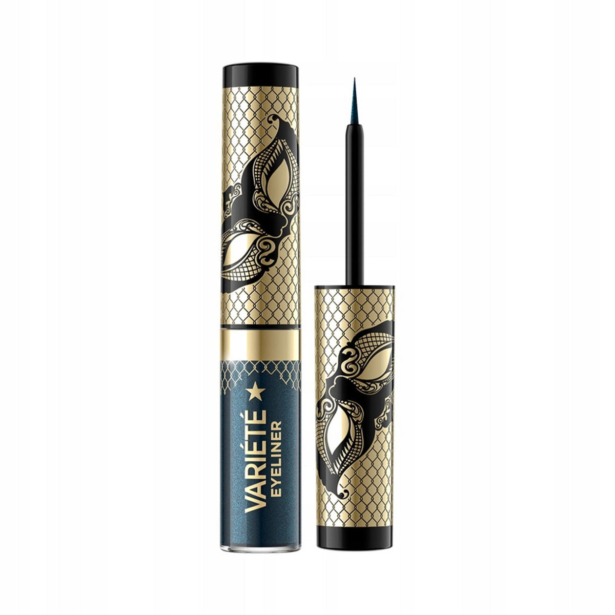 Eveline Cosmetics, Variete, Wasserdicht, Sprudelnd, Flüssiger Eyeliner, 03, Chamäleon, 4 ml