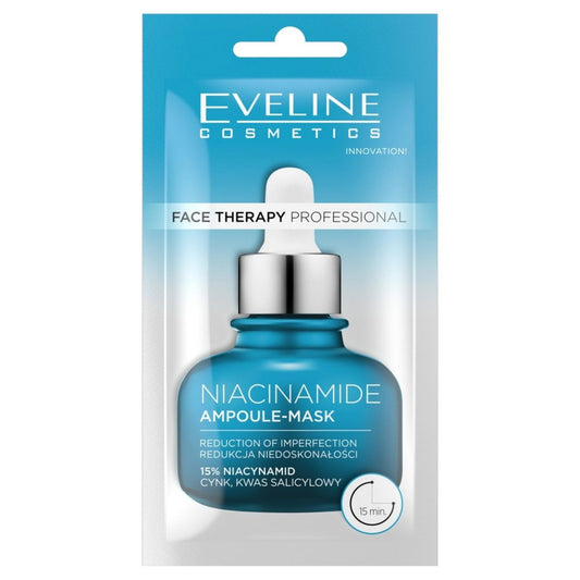 Eveline Cosmetics Eveline Cosmetics, Therapy Professional, Niacinamid, Gegen Unreinheiten, Crememaske, Für das Gesicht, 8 ml