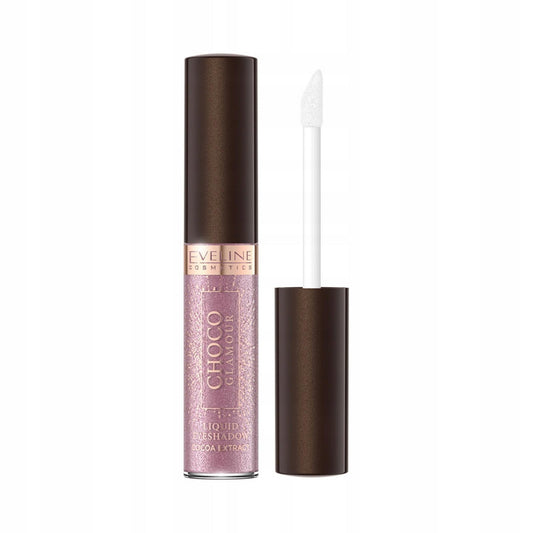 Eveline Cosmetics Eveline Cosmetics, Choco Glamour, Matt, Flüssiger Lidschatten, 4, 6.5 ml Regular