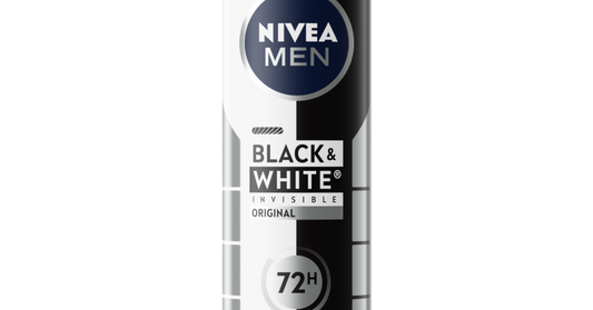 NIVEA NIVEA Men Black & White Invisible Deospray 250 ml für Herren Kosmetik