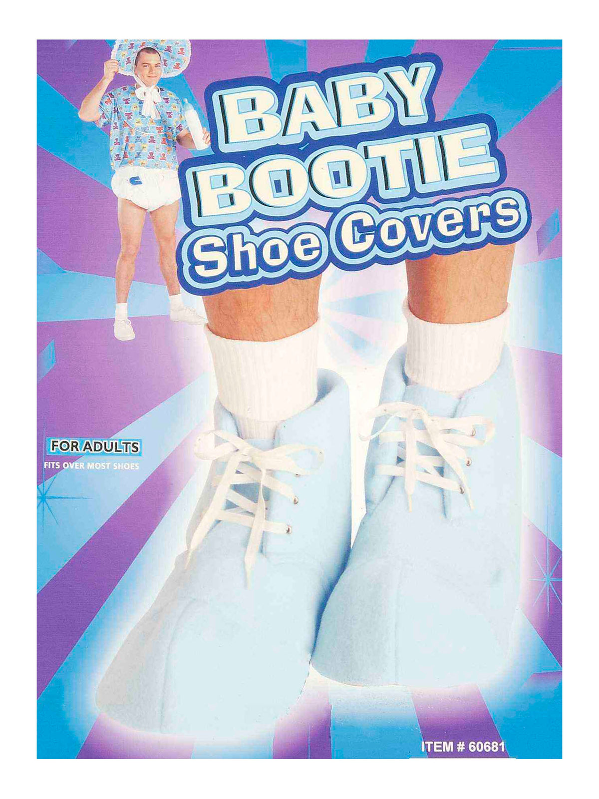Rubies Baby Bootie Shoe Cover Schuhüberzug blau Kostümzubehör