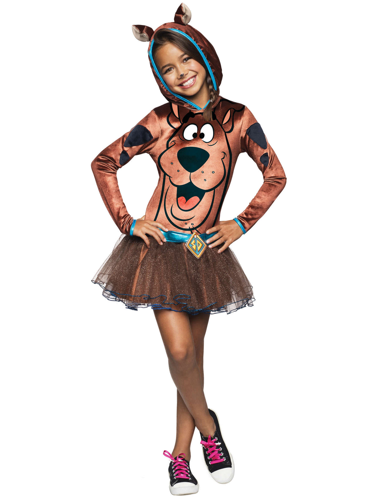 Rubies Scooby Girls Hooded Costume - Childrens Kostüm für Mädchen