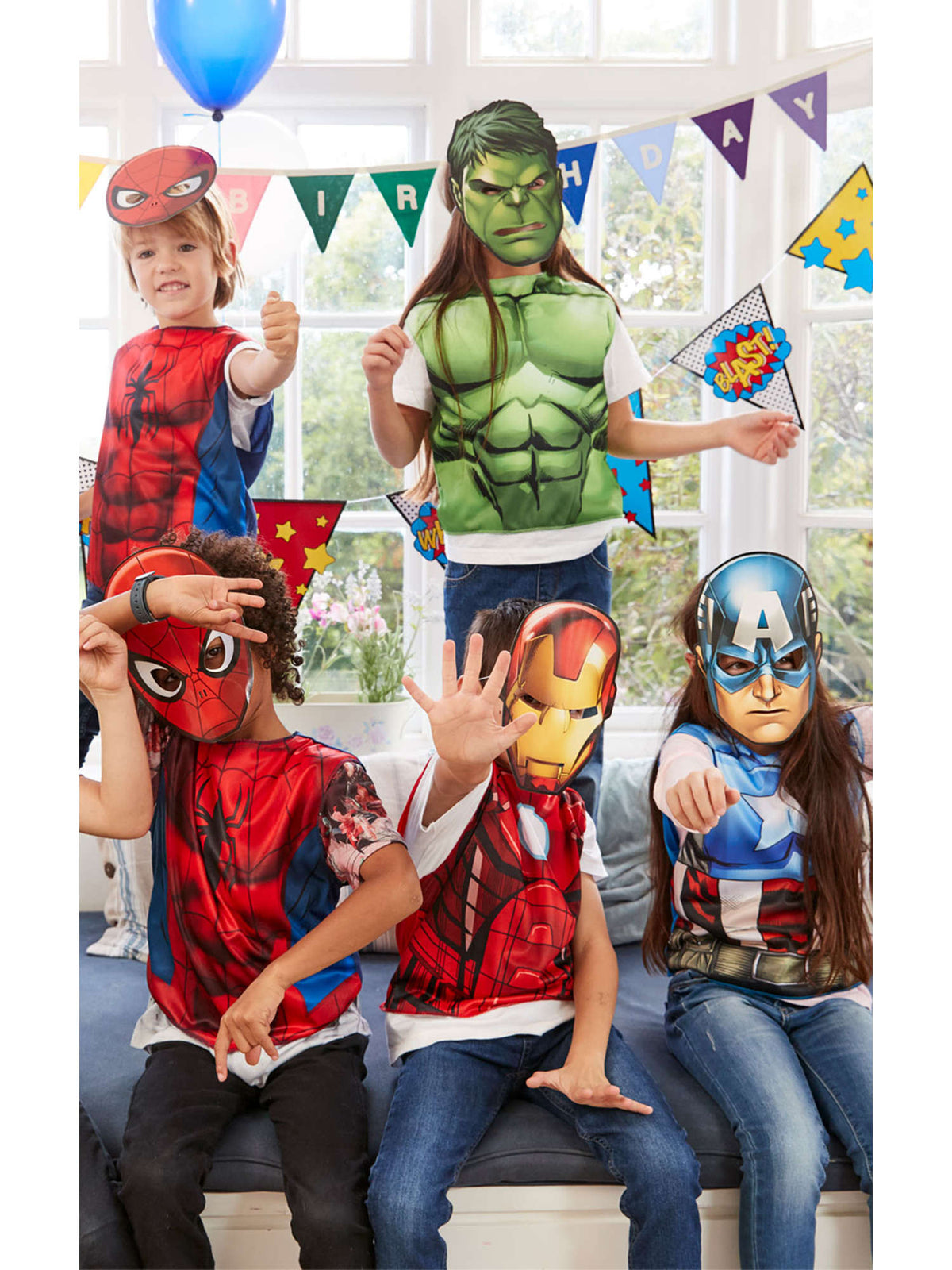 Rubies MARVEL PARTY PACK 36 PC'S Kostümzubehör