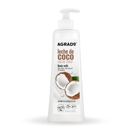 AGRADO AGRADO Body Milk Coco 400 ml Körpermilch mit Kokosduft Kosmetik