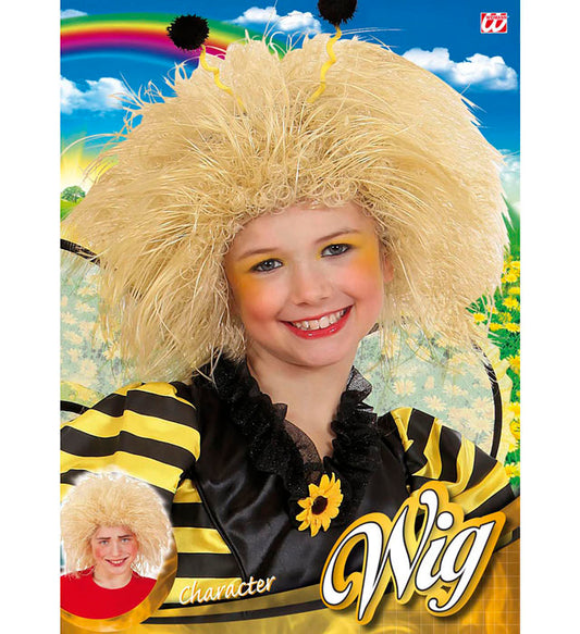 Blonde Perücke für Fasnacht- und Karnevalskostüme