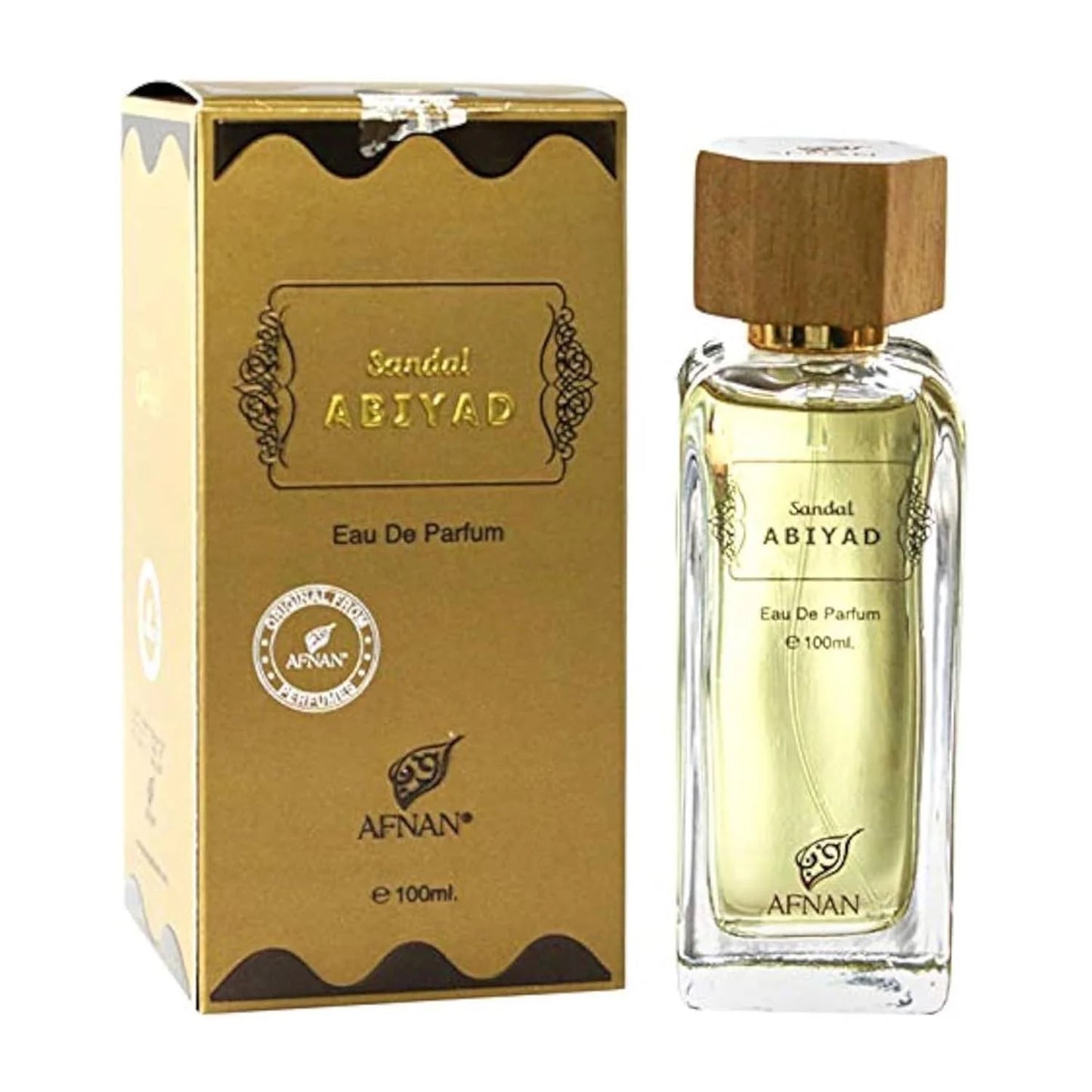 AFNAN AFNAN Abiyad Sandal Eau de Parfum 100 ml Spray Parfüm Herren Damen