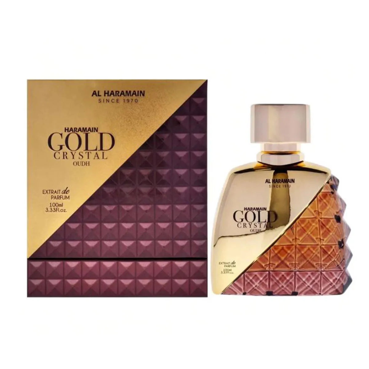 AL HARAMAIN AL HARAMAIN Gold Crystal Oudh Extracto De Perfume 100 ml Parfum Parfüm