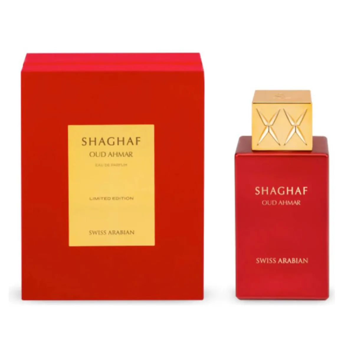 Swiss Arabian Shaghaf Oud Ahmar Eau de Parfum 75 ml Spray limitierte Edition