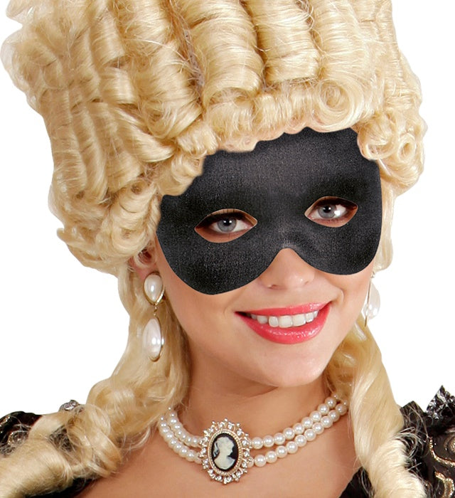 SCHWARZE AUGENMASKE PHANTOM Schwarz