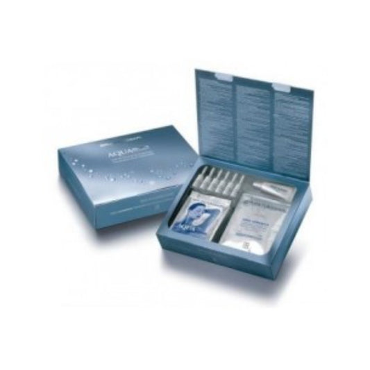 Bruno Vassari Hautpflegeset Aqua Genomics Set Bruno Vassari: Enzymatic, Peeling, Cream, For Face + Hydratant Concentrate, Hya