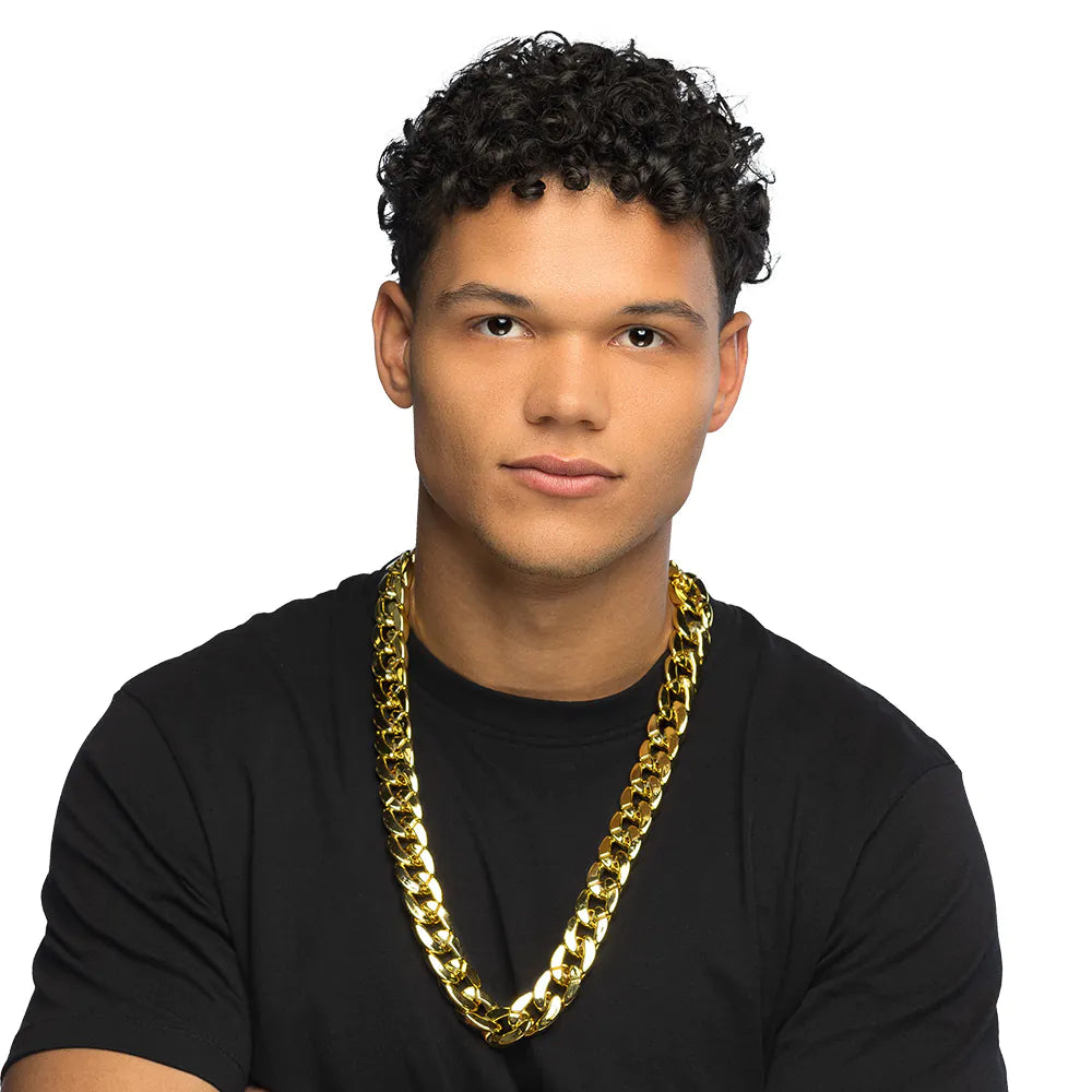 Dicke Goldene Pimp Halskette