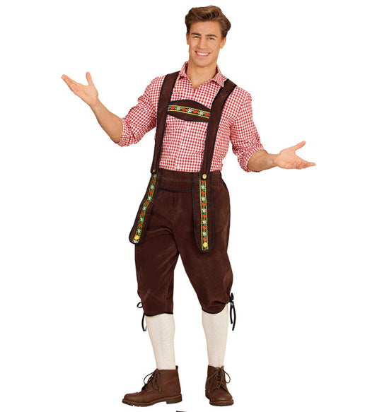 Traditionelle BAYER Lederhose aus Leder für Trachtenmode