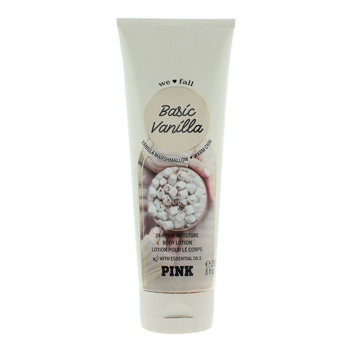 Victoria's Secret, Pink Basic Vanilla, Hydratisierend, Körperlotion, 236 ml